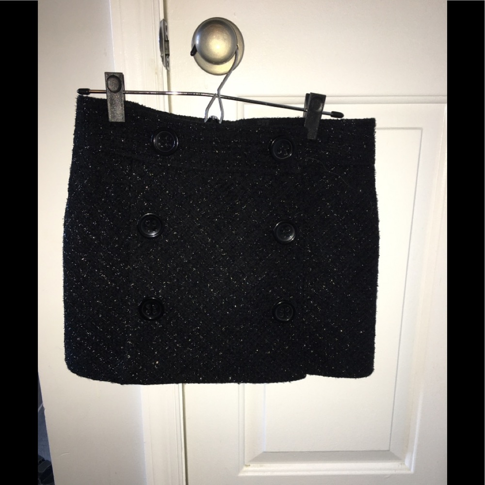 Express Design Studio mini skirt, black, size 4